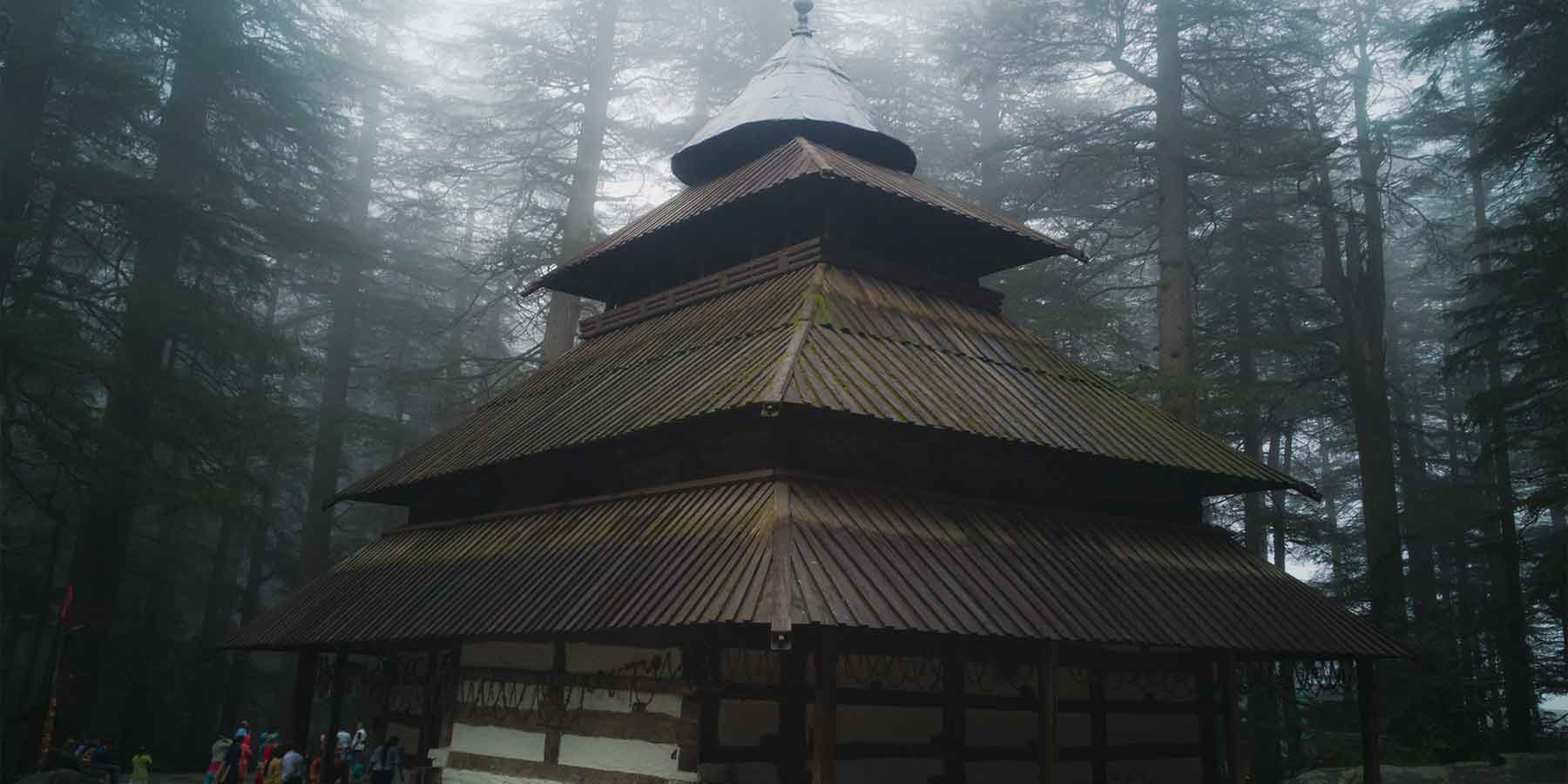 Hidimba Temple in Himachal.