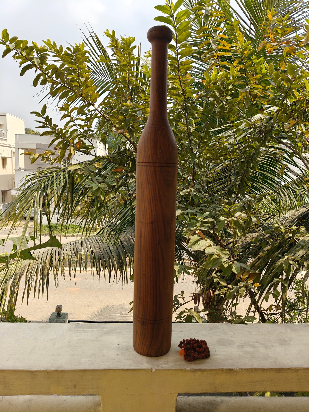 Arjun Wood Kai Karlai with Rings 2