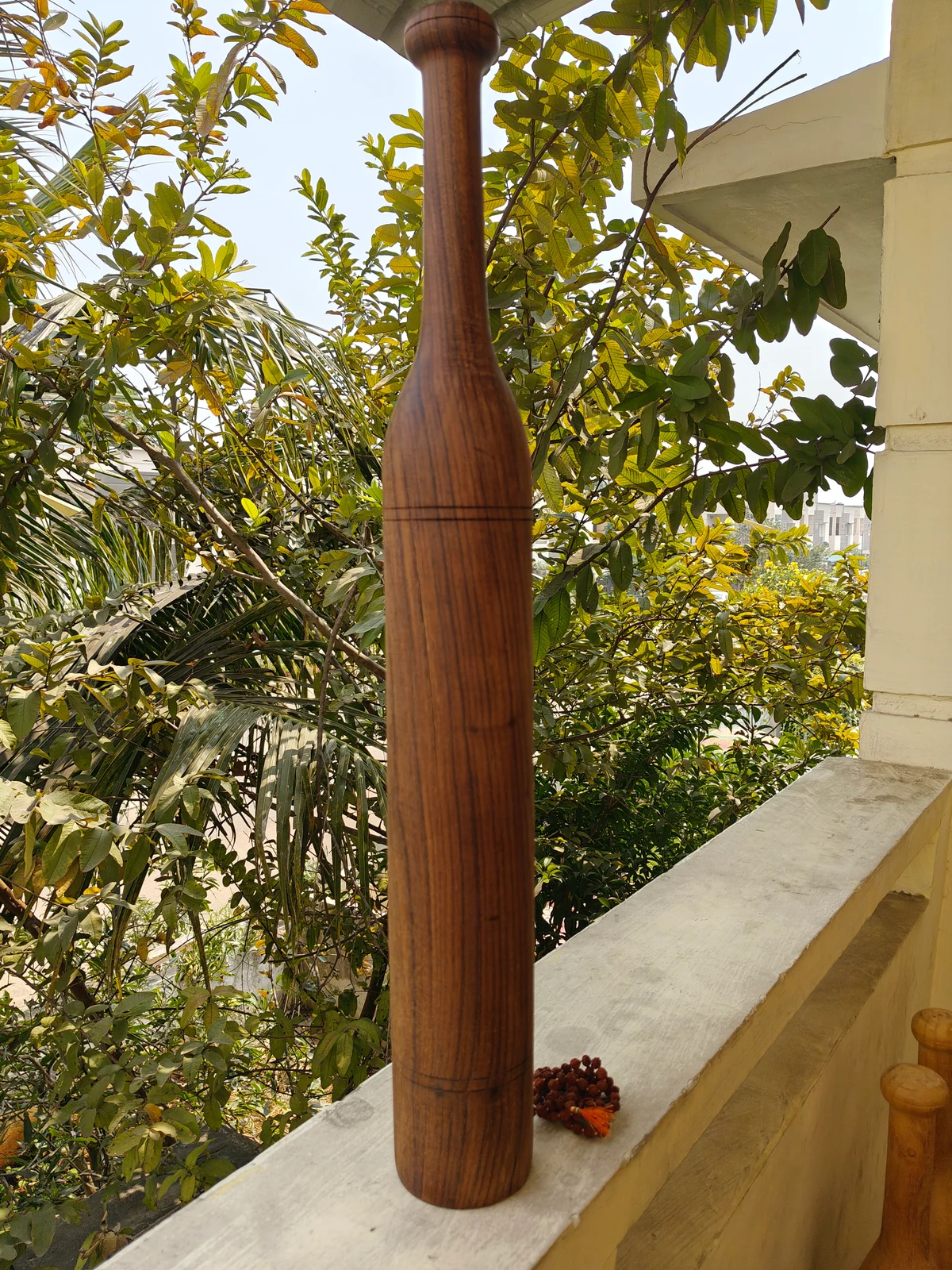 Arjun Wood Kai Karlai with Rings