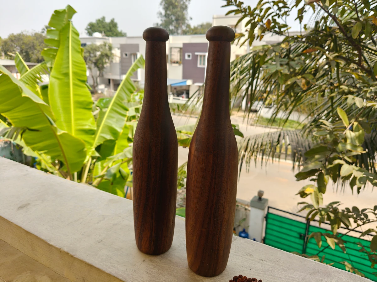 Arjun Wood Padi Karlai Set (Simple) 4