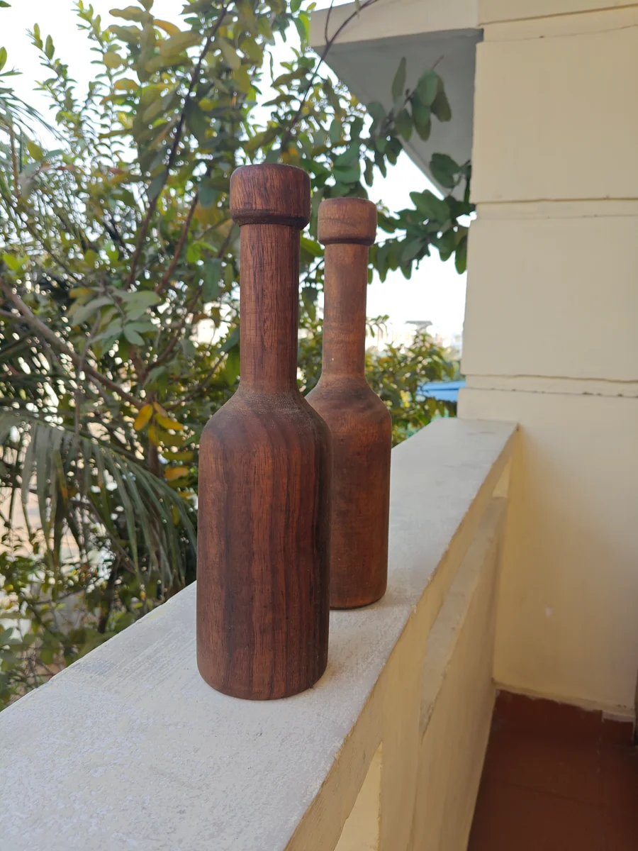 Arjun Wood Padi Karlai Set (Design Two) 2