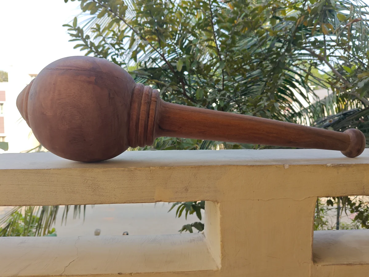 Babool Wood Gadaa (Mace)