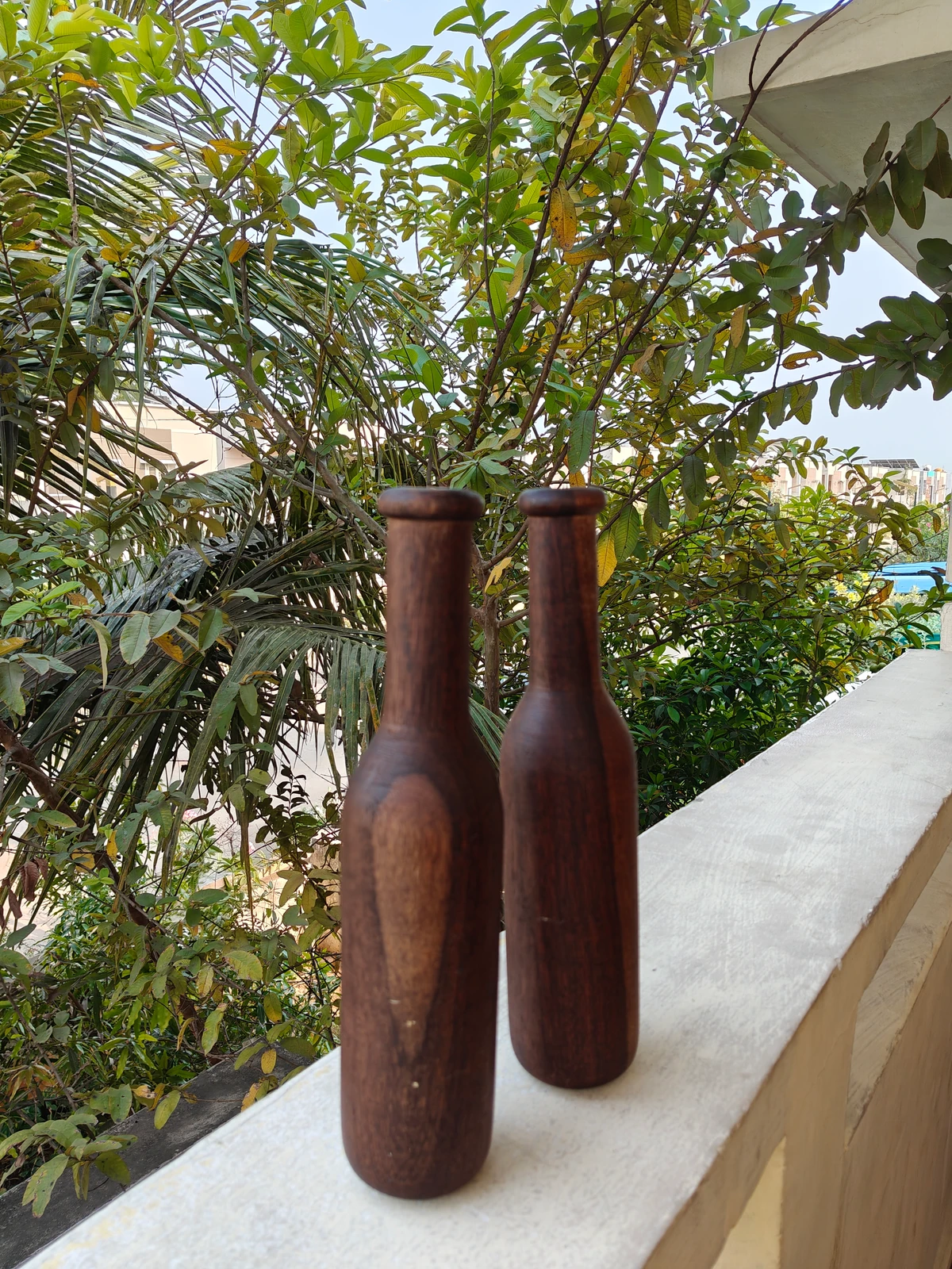 Light weight Arjun Wood Padi Karlai Pair (1.0 kg each)